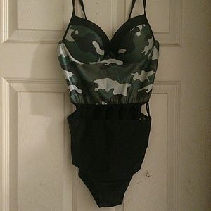 Sexy one piece bathing suit